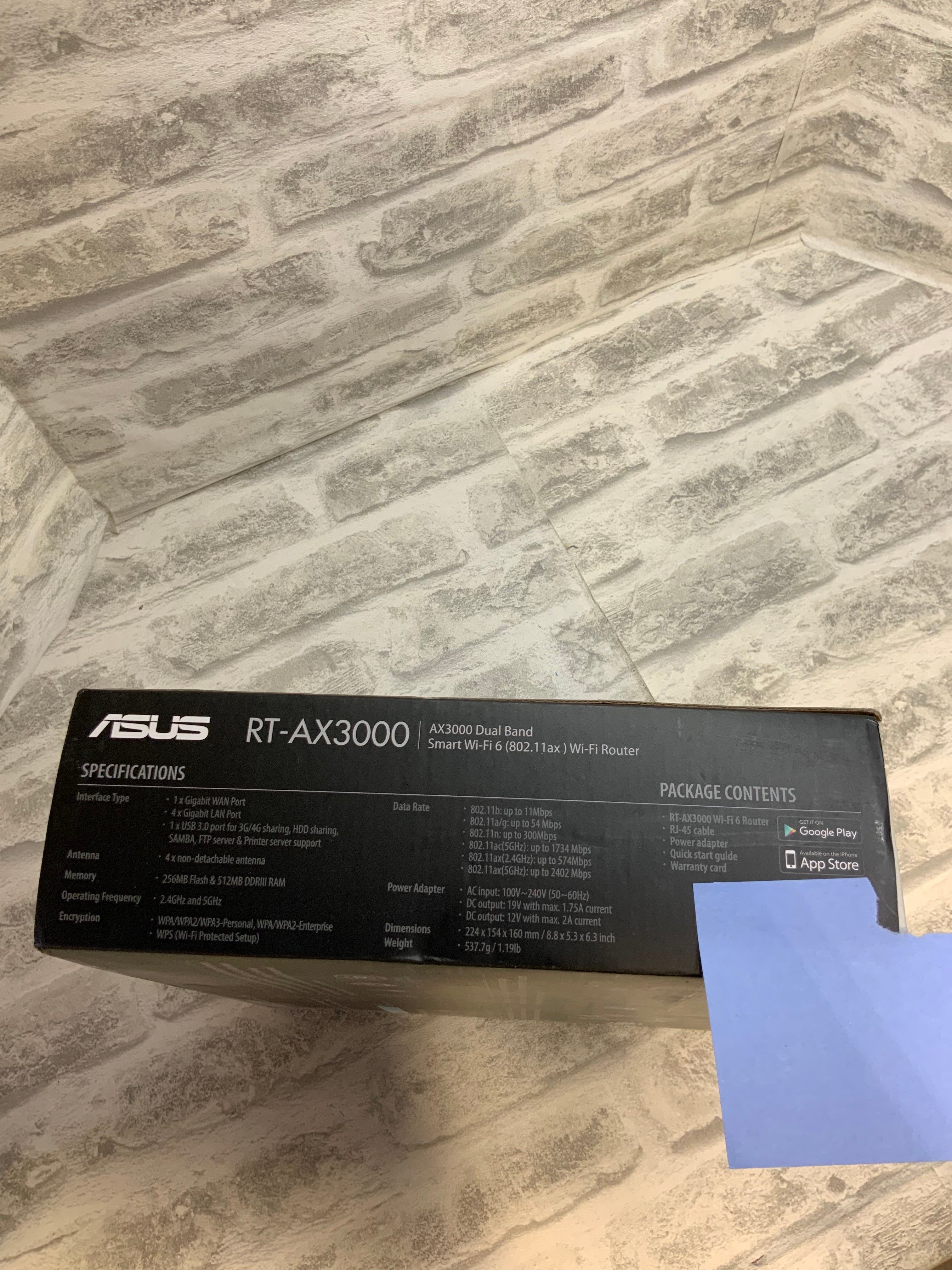 ASUS WiFi 6 Router (RT-AX3000) - Dual Band Gigabit Wireless Internet Router (7572826554606)